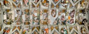 1000 pz. Michelangelo Volta Cappella Sistina - Ravensburger