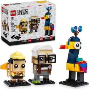 40752 Carl, Russel e Kevin UP Brick Headz - Lego