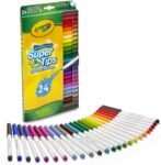 Pennarelli Superpunta Lavabili Conf. 24 pz. - Crayola