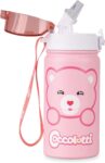 Borraccia 400ml Rosa Classic Coccolotti - Colourbook