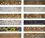 Perline ABC Gold Mixed - Nice