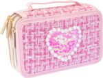 Astuccio 3 Zip Pink Girabrilla - Nice