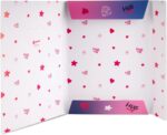 Cartellina A4 Love Rosa Elastico  Coccolotti - Colourbook