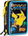 Astuccio 3 Zip Pokemon Sing It - Seven