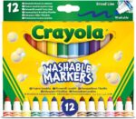 12 Pennarelli Maxi Punta Lavabili - Crayola