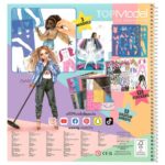 Popstar Colouring Book - Top Model