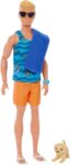 Ken con Surf e Cagnolino - Mattel