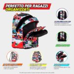 Zaino Organizzato Wave Beep Boy - Comix