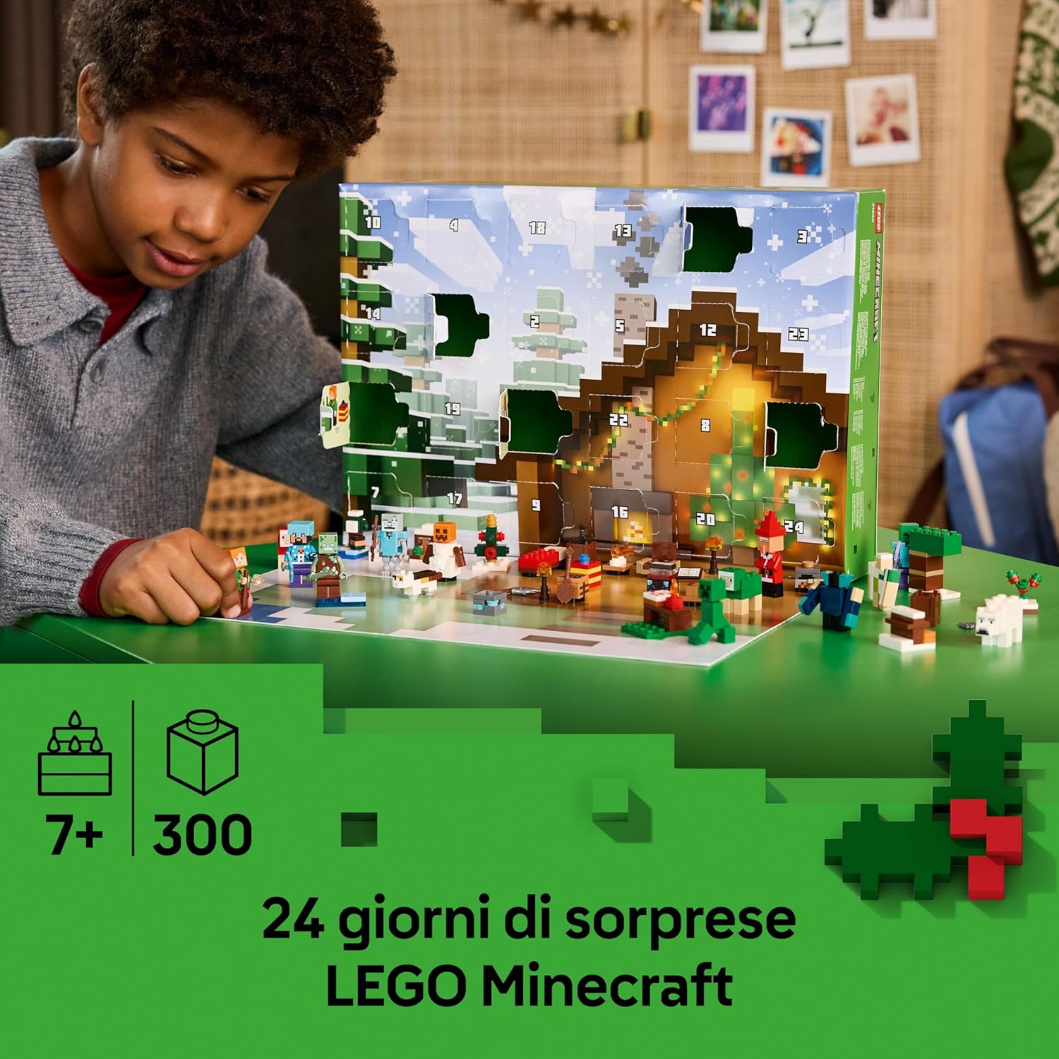 21280 Minecraft Calendario dell'Avvento 2025 - Lego - immagine 2