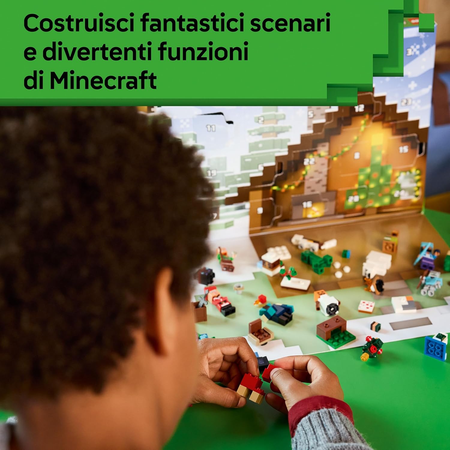21280 Minecraft Calendario dell'Avvento 2025 - Lego - immagine 3