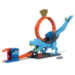 Pista Sfreccia sul T-Rex - Hot Wheels