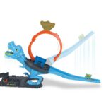 Pista Sfreccia sul T-Rex - Hot Wheels