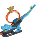 Pista Sfreccia sul T-Rex - Hot Wheels