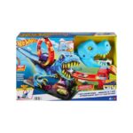Pista Sfreccia sul T-Rex - Hot Wheels