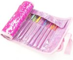 Girabrilla Puffer Pencil Case Roll - Nice
