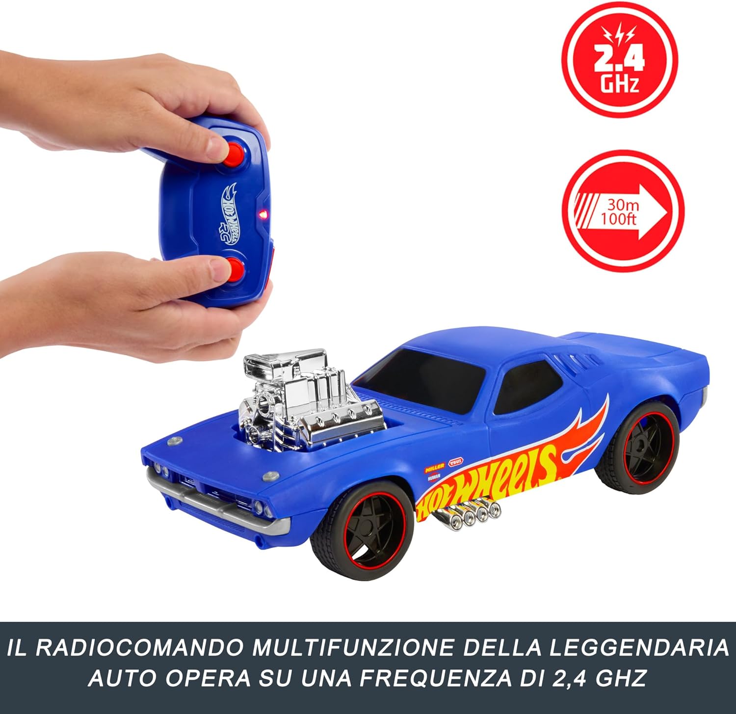 HotWheels Rodger Dodger RC 1:16 - Mattel - immagine 5