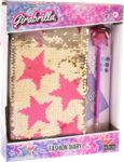Diario Girabrilla Fashion Magenta Stars - Nice