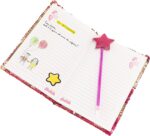 Diario Girabrilla Fashion Magenta Stars - Nice