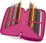 Astuccio 3 Zip Girabrilla - Nice