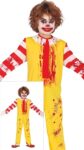 Abito Burger Clown 10-12 Anni - Guirca