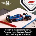 77246 Auto da corsa F1 Visa Cash App RB VCARB 01 - Lego