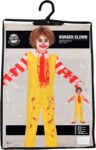 Abito Burger Clown 10-12 Anni - Guirca