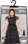 Abito Gothic Girl Night Queen 7-9 Anni - Guirca
