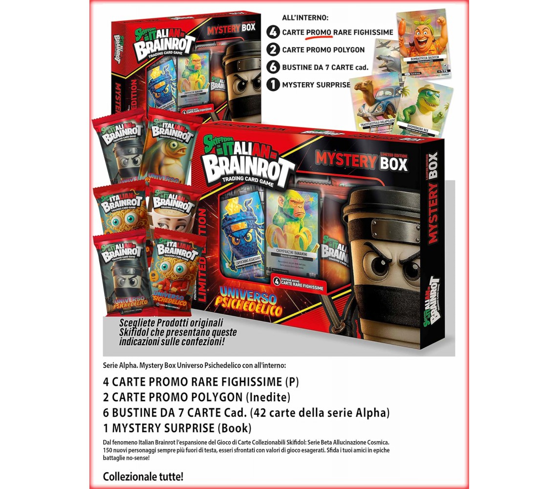 Mystery Box Universo Psichedelico Brainrot - Virca - immagine 2