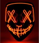 Maschera Spaventosa Led Rossa - Widmann