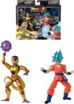 Gold Freezer VS Super Saiyan Blue Goku 17 cm. - Bandai