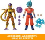 Gold Freezer VS Super Saiyan Blue Goku 17 cm. - Bandai
