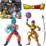 Gold Freezer VS Super Saiyan Blue Goku 17 cm. - Bandai