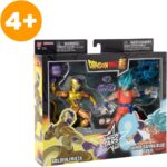 Gold Freezer VS Super Saiyan Blue Goku 17 cm. - Bandai