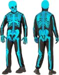 Abito Skeleton Neon 128 cm. - Widmann
