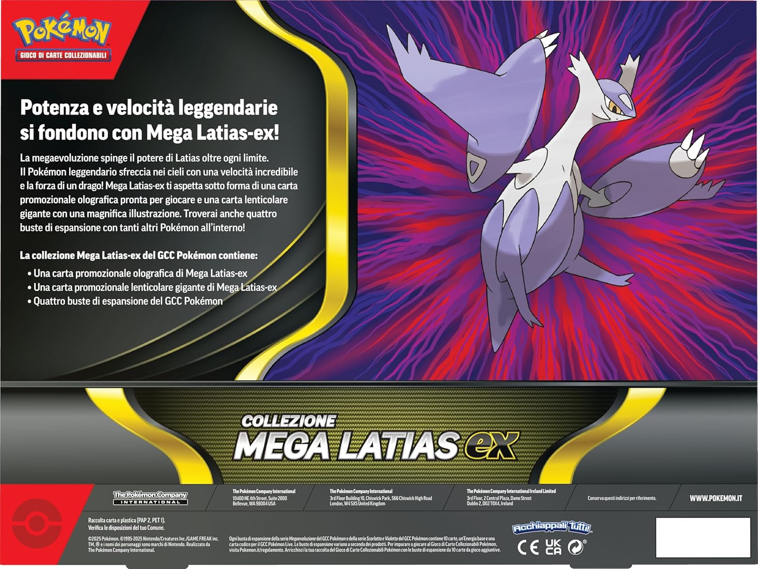 Collezione Mega Latias-Ex - Pokemon Company - immagine 4