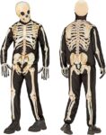 Abito Skeleton 140 cm. - Widmann