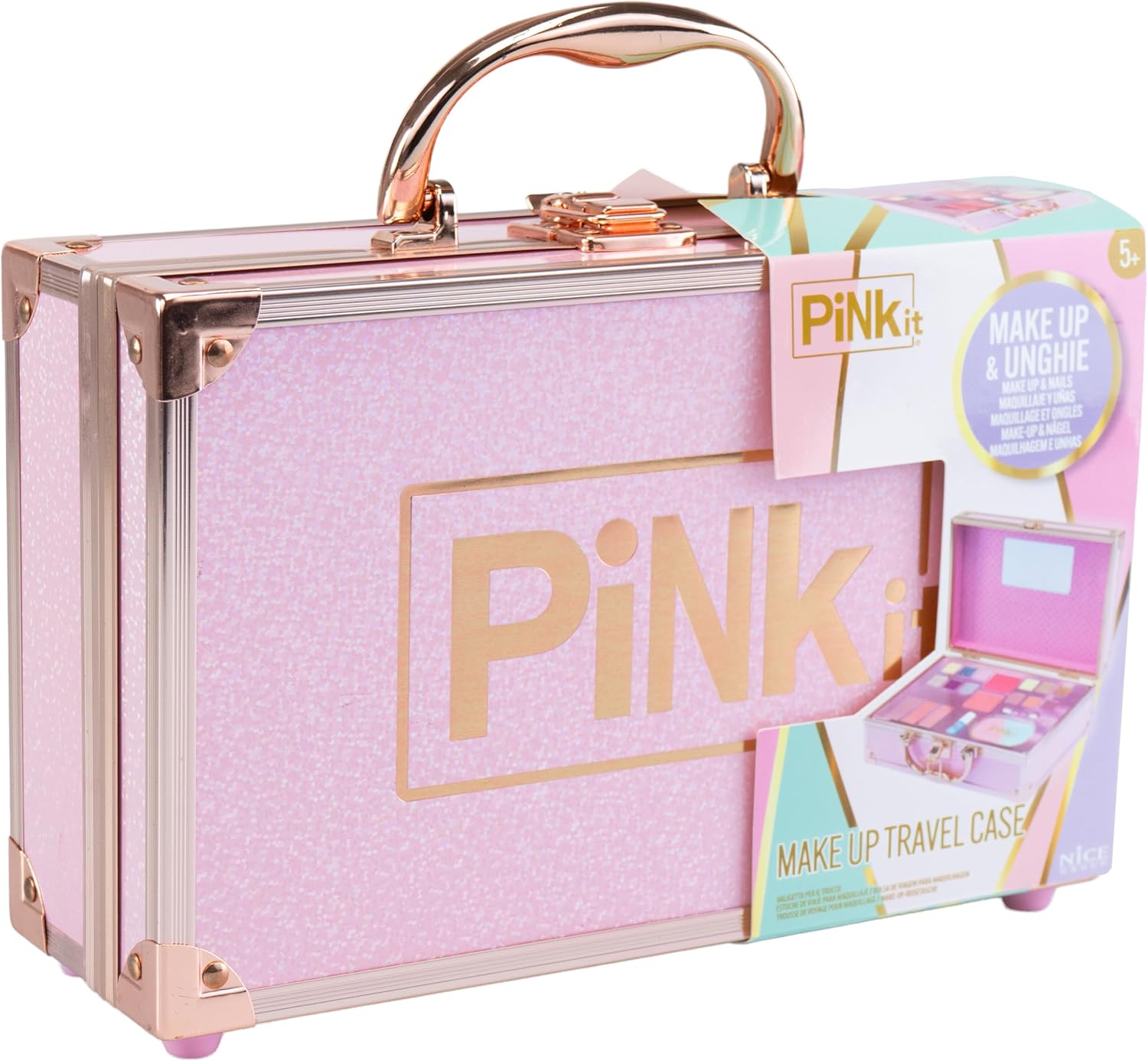 Make Up Travel Case Pink It - Nice - immagine 2
