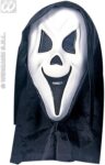 Maschera Fantasma con cappuccio e occhi - Widmann
