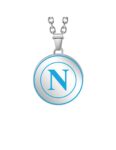 Collana con Pendente Acciaio Uomo Napoli - 4M