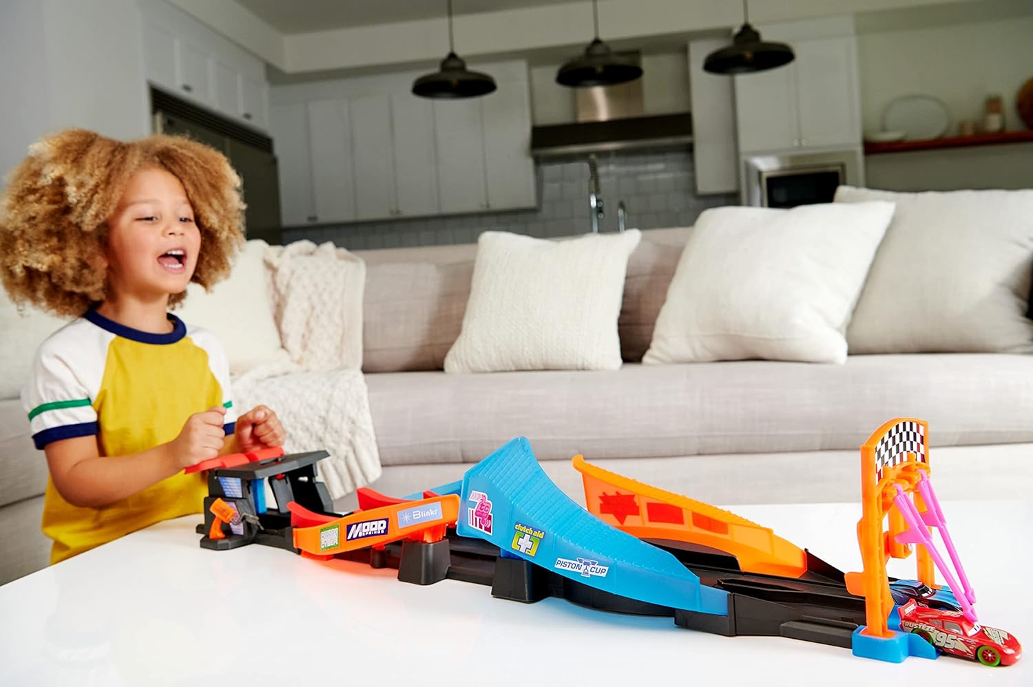 Cars Grow Racers Launch & Criss-Cross - Mattel - immagine 3