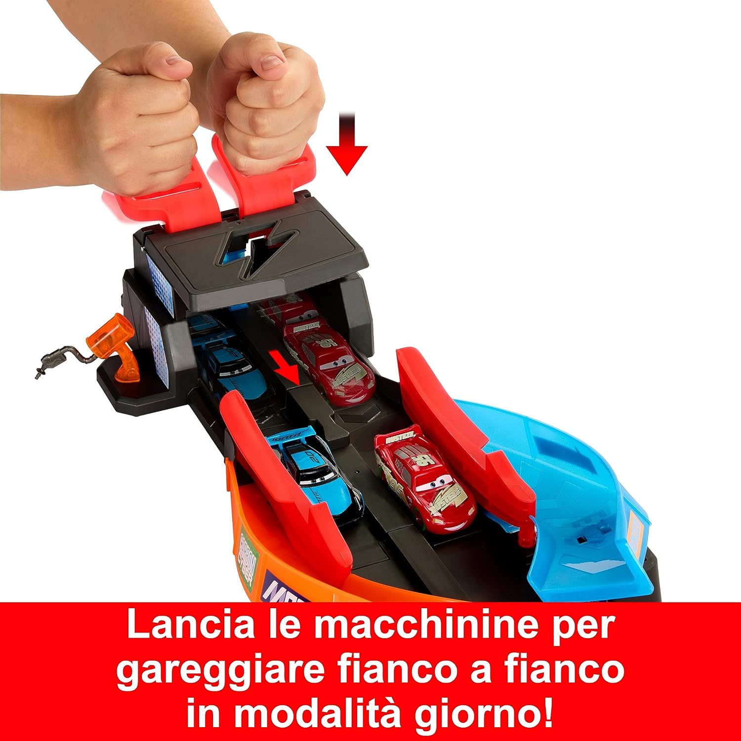 Cars Grow Racers Launch & Criss-Cross - Mattel - immagine 4