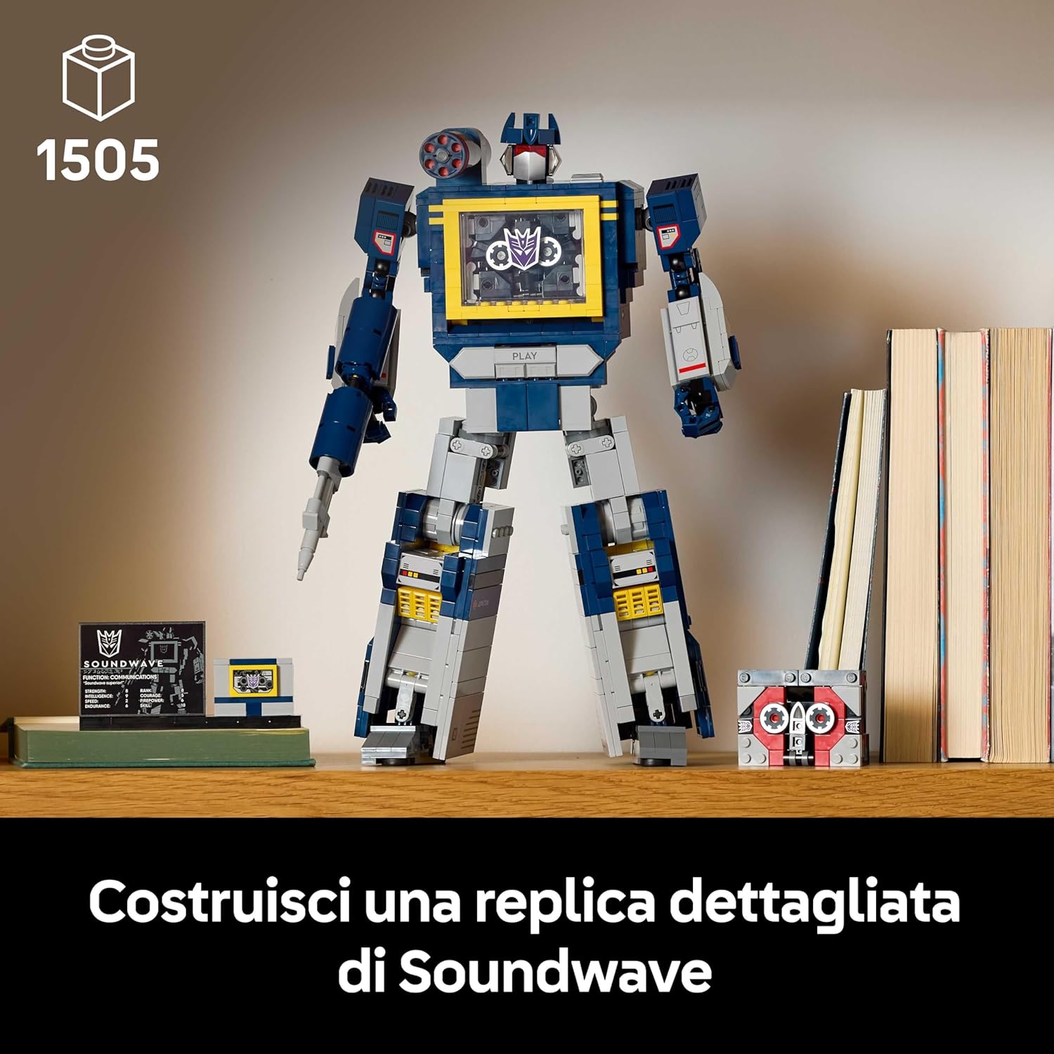 10358 Transformers Soundwave - Lego - immagine 2