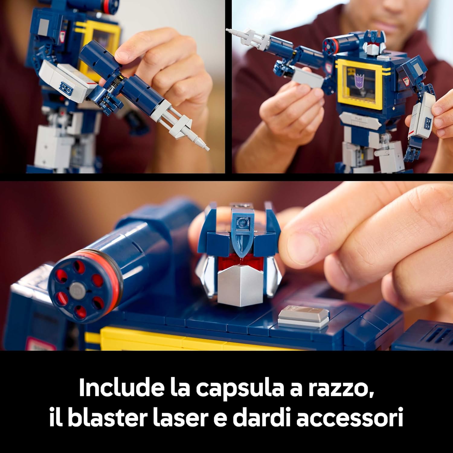 10358 Transformers Soundwave - Lego - immagine 3