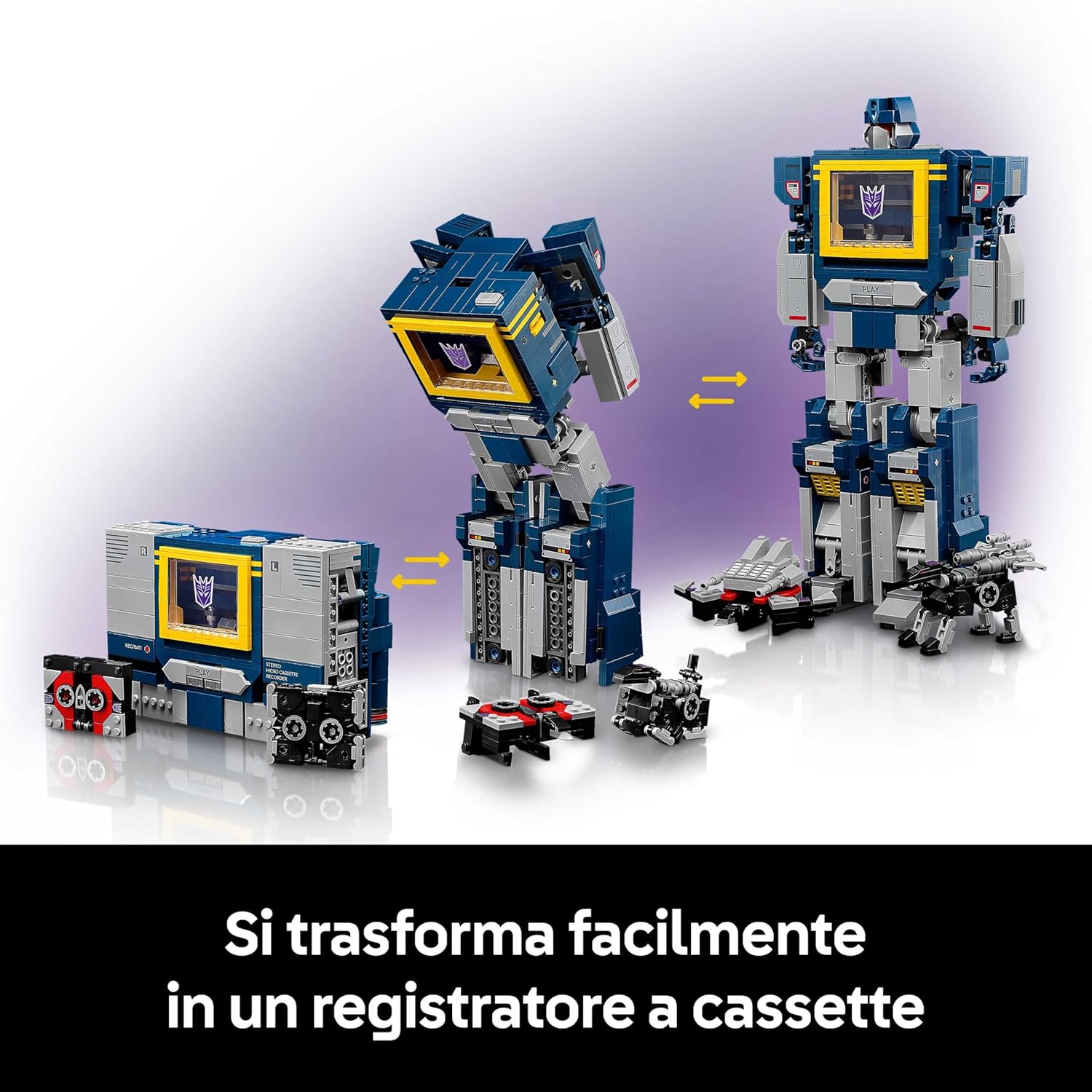 10358 Transformers Soundwave - Lego - immagine 5