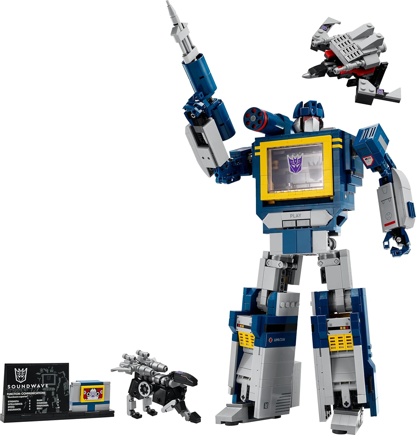 10358 Transformers Soundwave - Lego - immagine 9