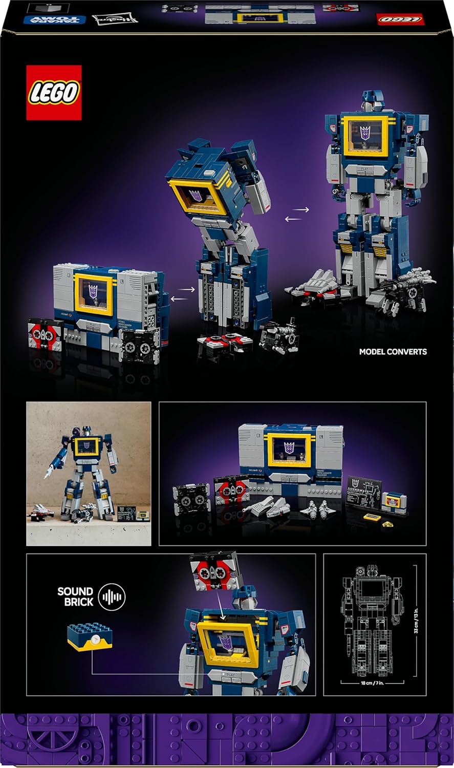 10358 Transformers Soundwave - Lego - immagine 10