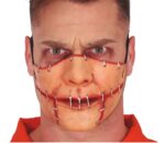 Maschera Bocca Cucita Mezzo Viso - Guirca